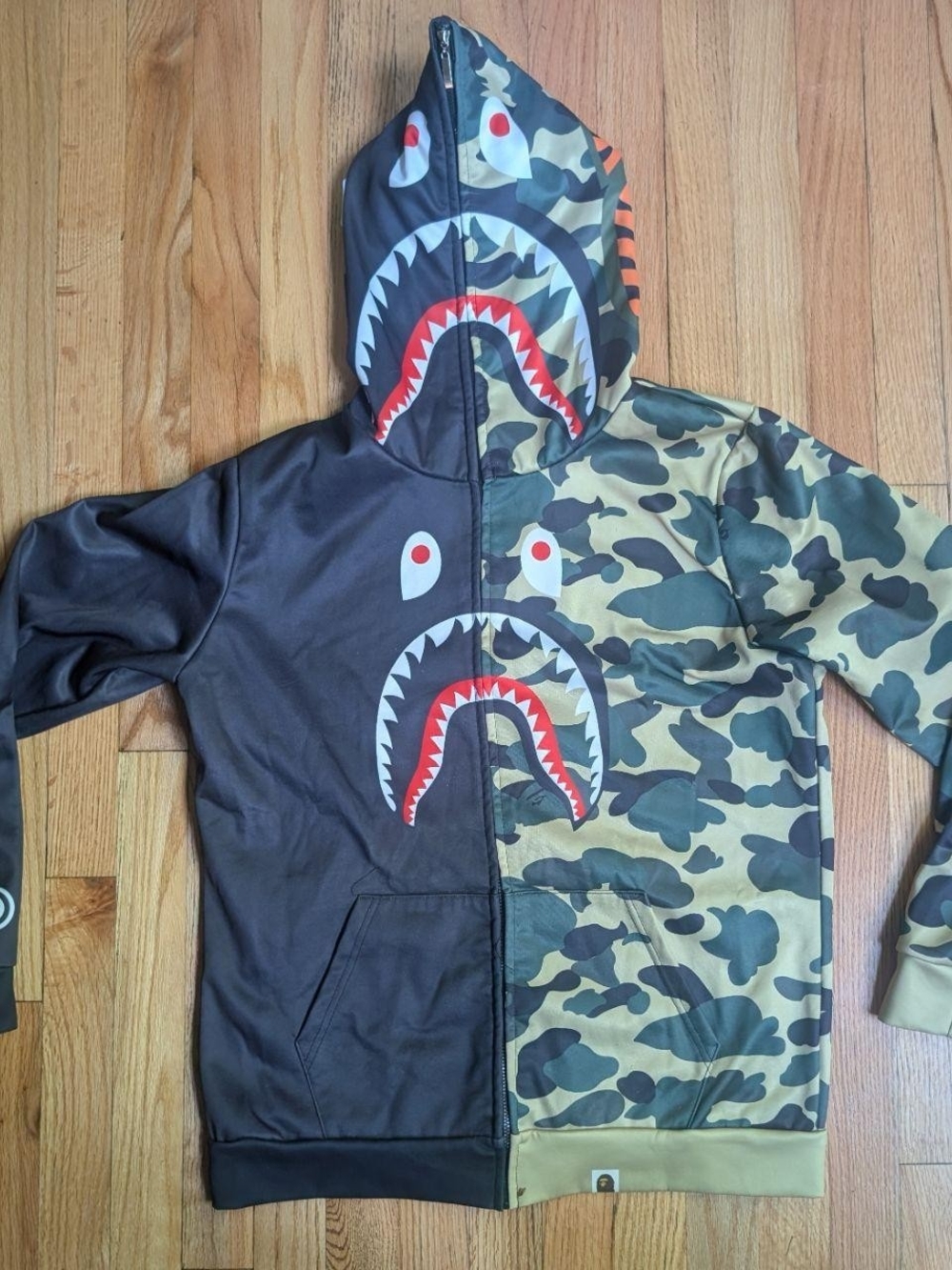 Bape Full Zip Shark Hoodie
